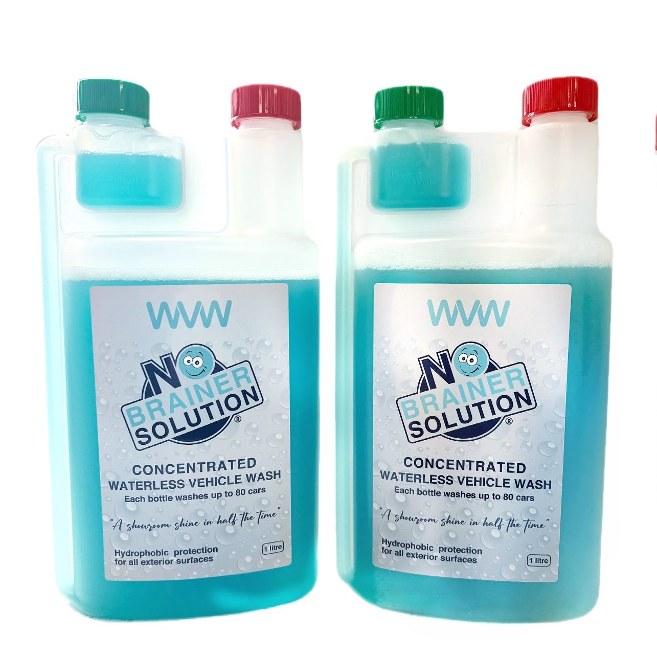 2 x 1 litre <br><br>Concentrate makes 52 litres sufficient for up to 160 washes